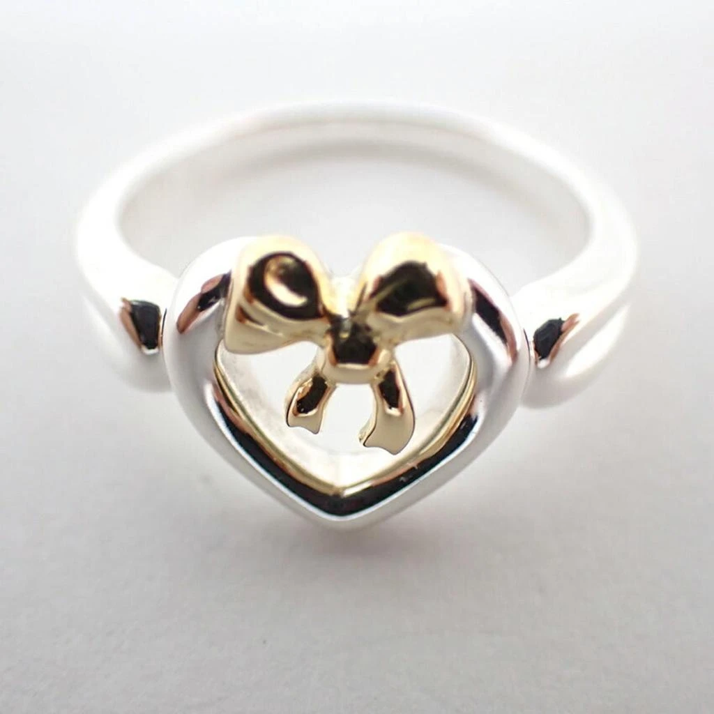 Tiffany & Co. yellow gold (18K) Sterling 925 Band Ring (Pre-Owned) 5