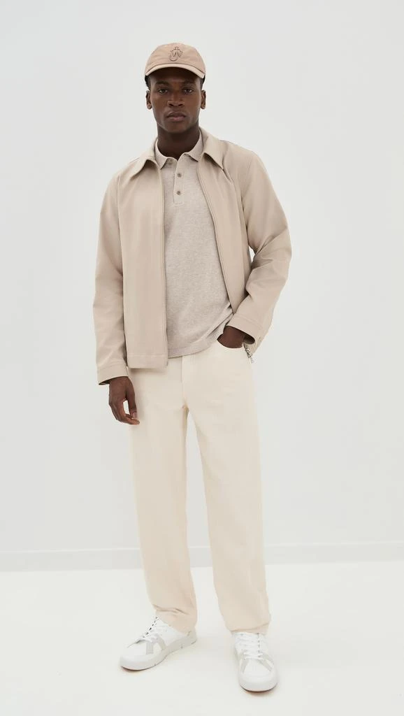 REIGNING CHAMP Cotton Cashmere Riviera Polo 4