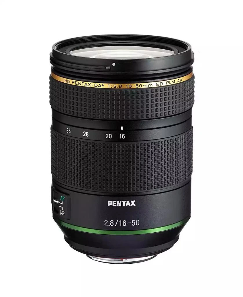 Pentax HD Pentax-DA 16-50mm f/2.8 ED PLM AW Lens, Bundle with 77mm Filter Kit, Cleaning Kit, Cleaning Cloth, Lens Cleaner 6