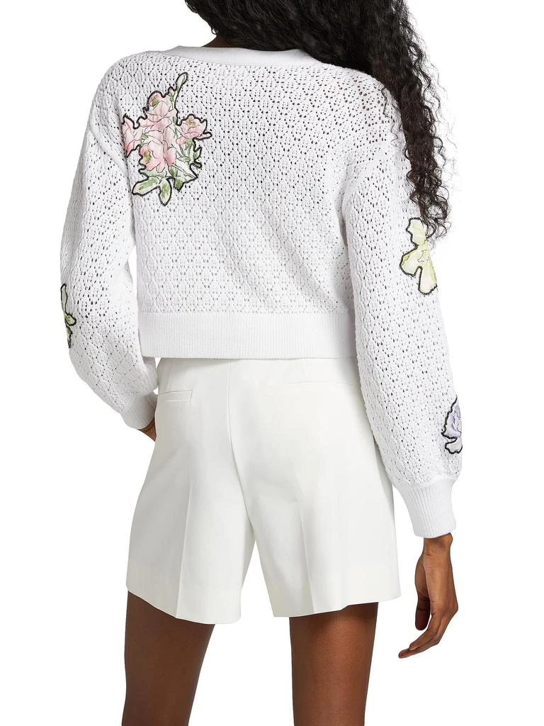 Cinq à Sept Opal Embroidered Cardigan 2