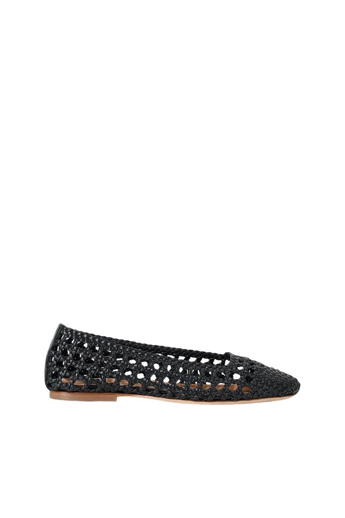Staud Nell Crochet Ballerina Shoes 1