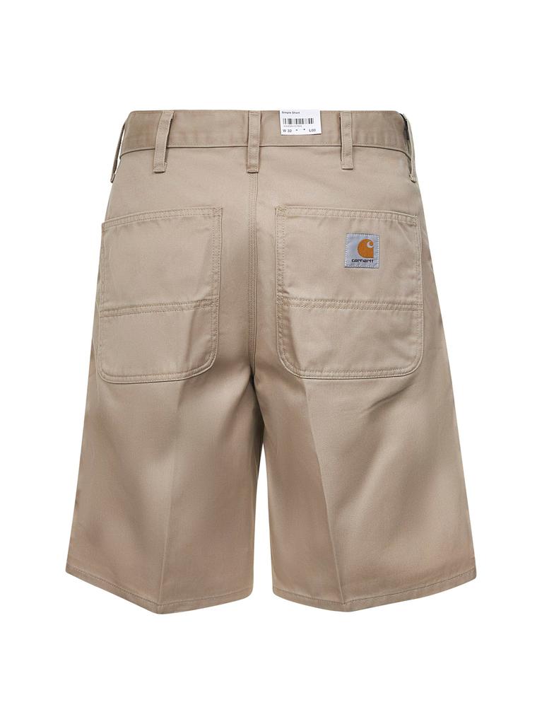 Carhartt WIP CARHARTT WIP | Beige Denison twill Simple Short | Man | 32