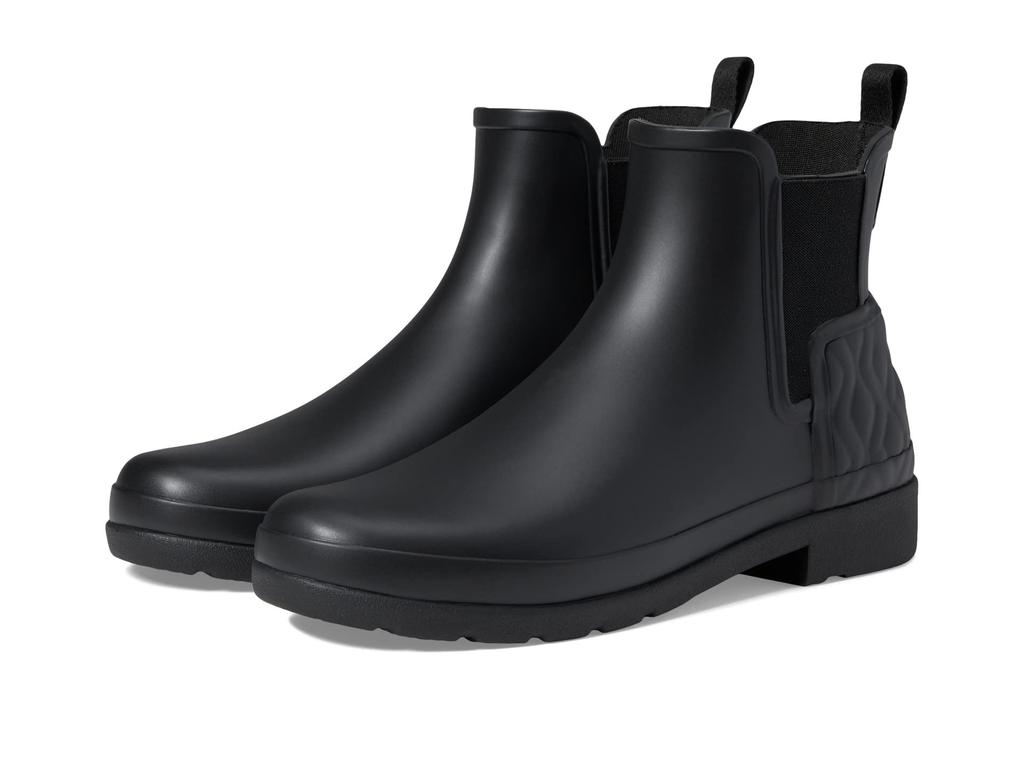 Hunter original refined quilted gloss chelsea boot online