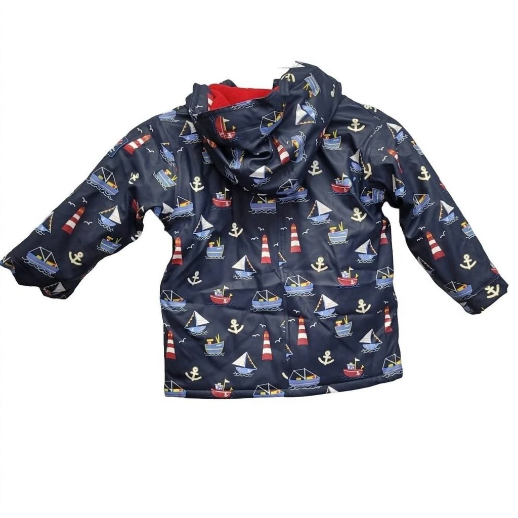 JoJo Maman Bébé Jojo Maman Bebe - Boy
s Waterproof Fleece Lined Fisherman
s Jacket 3