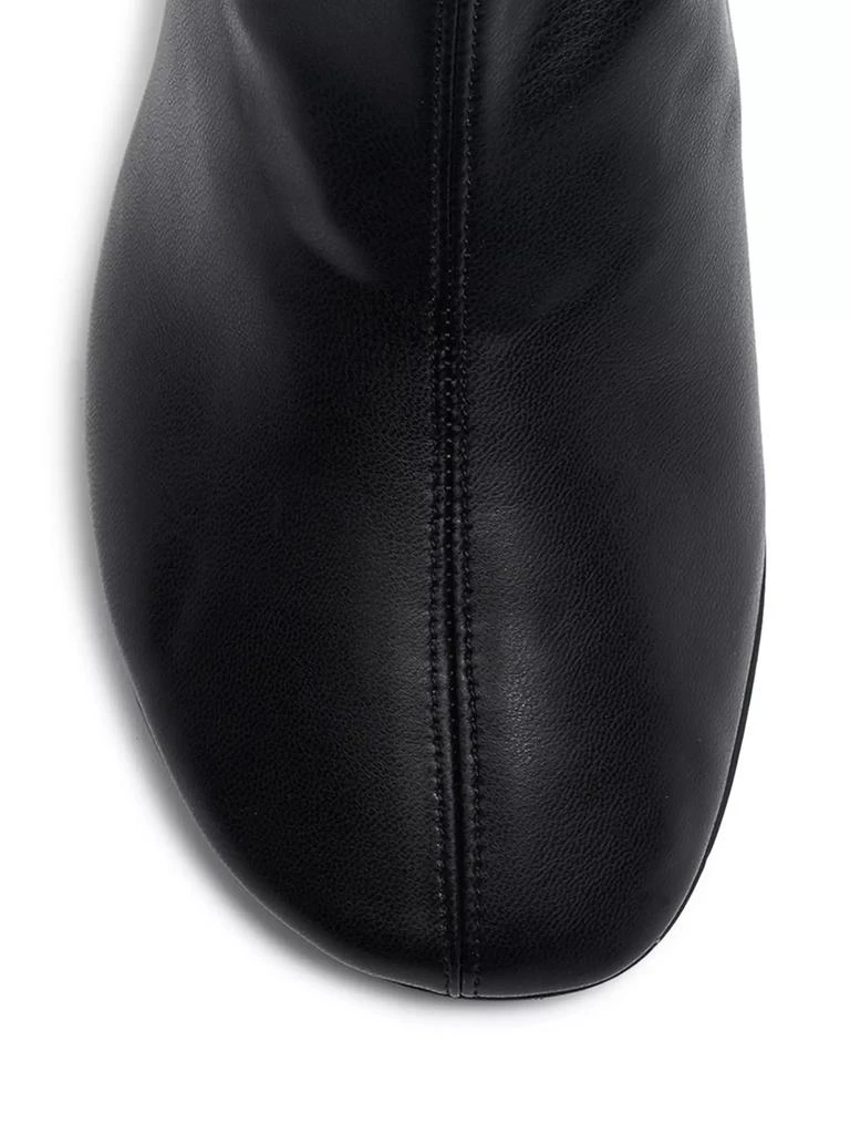 courreges 424 Oblique-Strap Ankle Boots 4