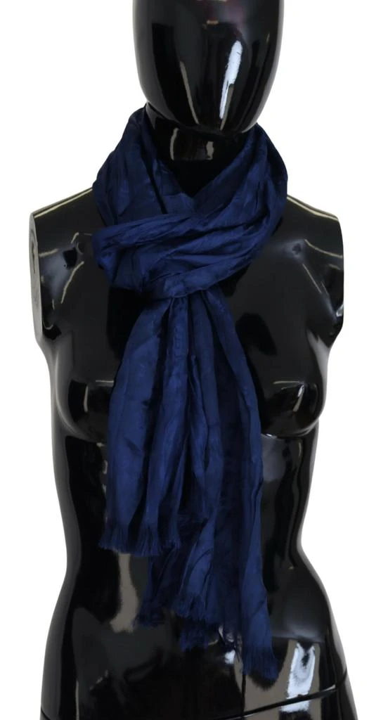 Costume National Silk Shawl Foulard Fringes Women
s Scarf