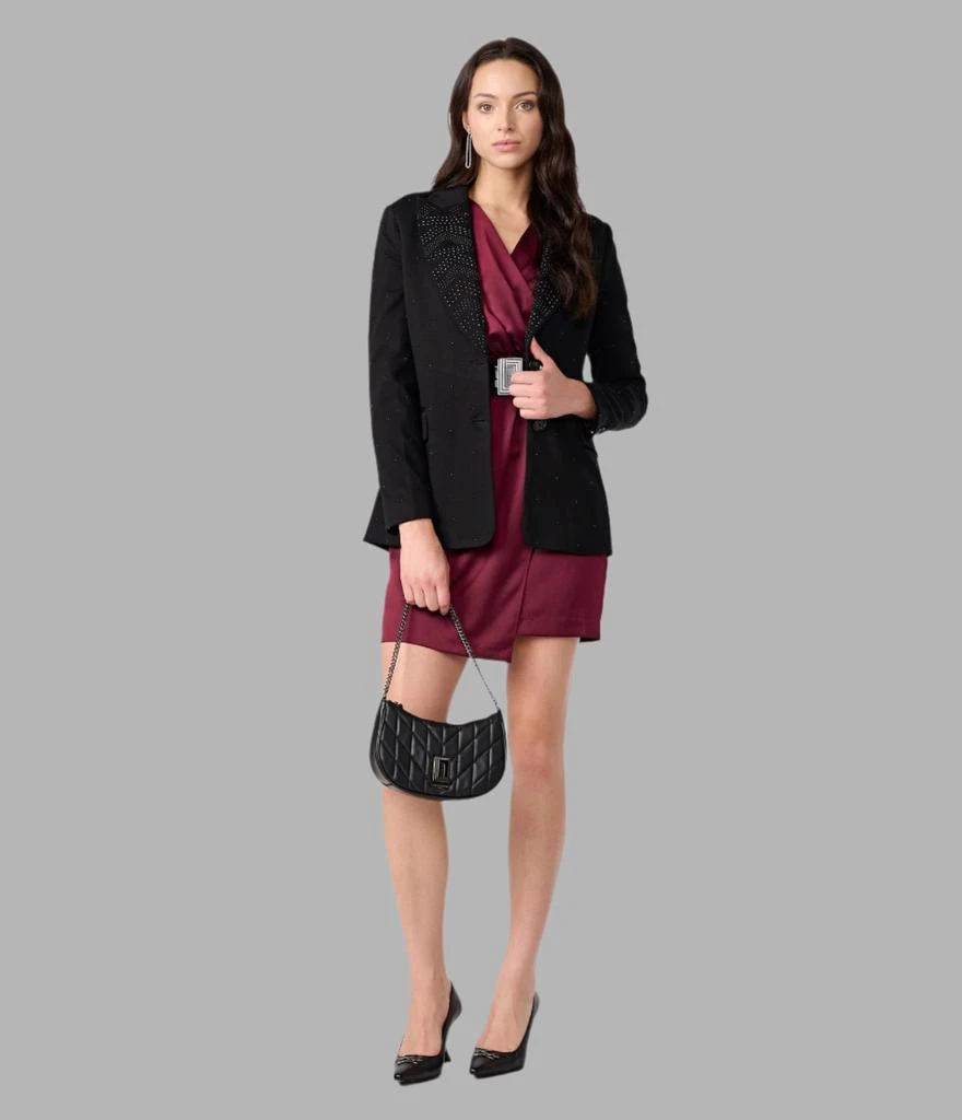 Karl Lagerfeld Paris STUDDED LAPEL BLAZER 4
