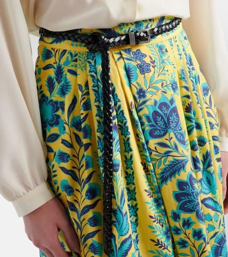 ETRO Braided leather belt 2