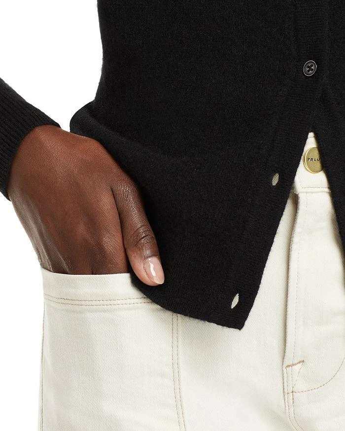 Bloomingdale's C by Bloomingdale's Crewneck Cashmere Cardigan - Exclusive 7