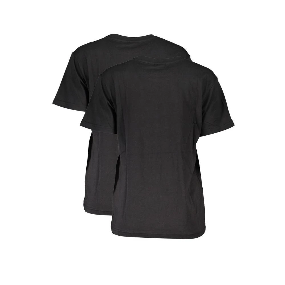 Fila Black Cotton Women T-Shirt 2