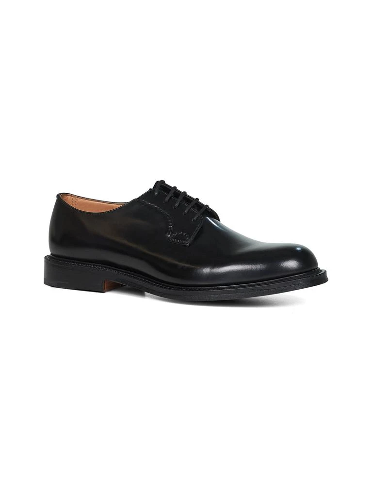 Church's CHURCH'S | Black leather Shannon lace-up derby blucher | Man | 7 2