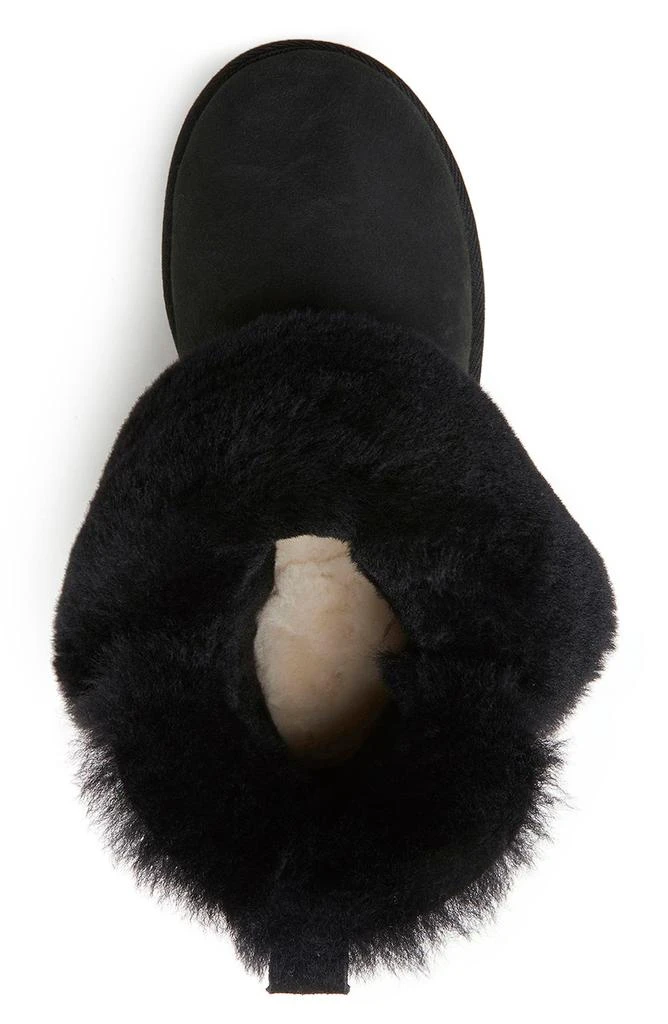 Dear Foams Perth Genuine Shearling Foldover Bootie 4