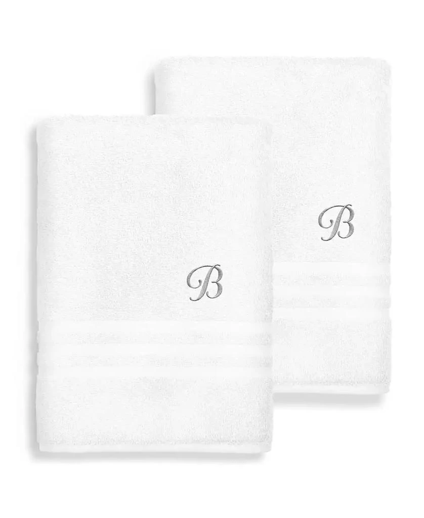 Linum Home Textiles Turkish Cotton Personalized Denzi Bath Towel Set, 54" x 27"
