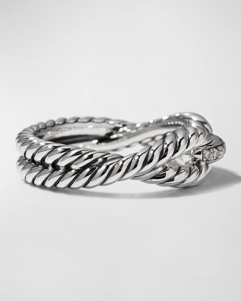 David Yurman Cable Loop Ring w/ Diamonds 3