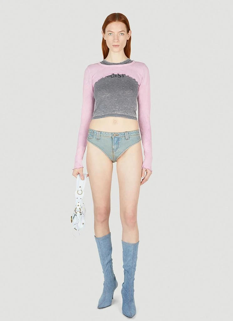 Guess USA Waffle Knit Bolero 2
