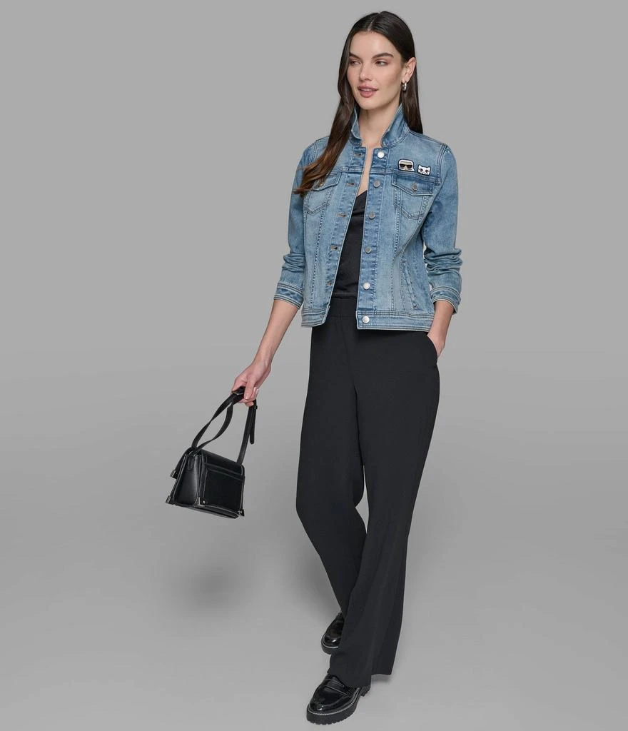 Karl Lagerfeld Paris PEEKING DENIM JACKET 7