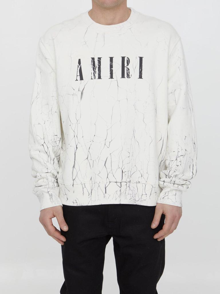 AMIRI Cracked Dye Core Logo Sweatshirt - Men – On Sale Now with Up