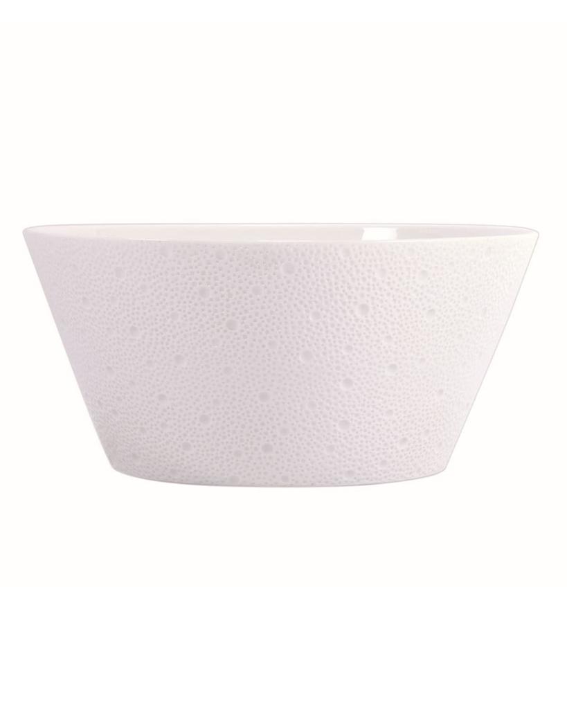 Bernardaud Ecume White Salad Bowl, 11"