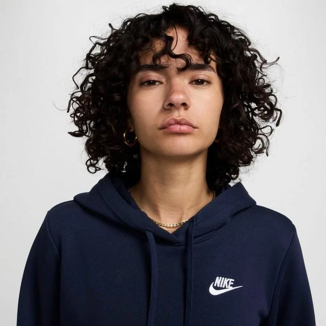 NIKE Women's Nike Sportswear Club Fleece Pullover Hoodie 4