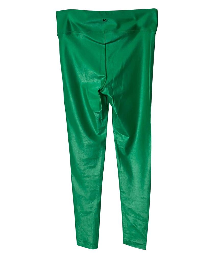 Koral Koral Lustrous Leggings in Green Polyester