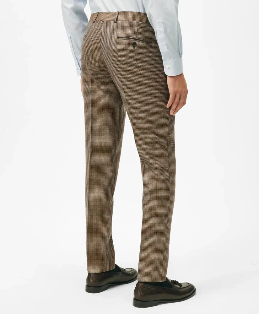 Brooks Brothers Slim Fit Guncheck Wool Suit Pants 4