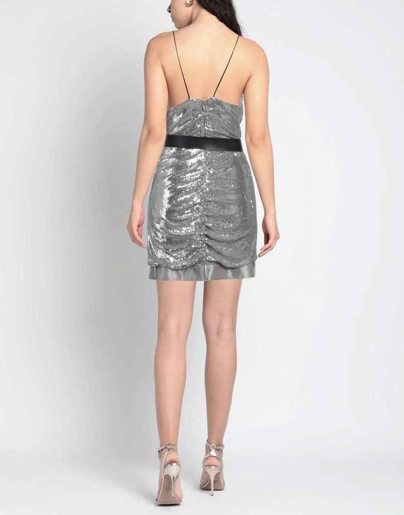 aniye by silver dress ' This look is pure after-dark attitude. The silver sequin slip dress catches every light like it's born for the spotlight sharp, sexy, and dangerously magnetic. Paired with slouchy