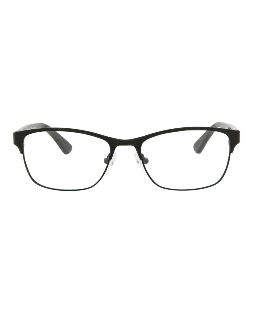 Alexander McQueen Square-Frame Metal Optical Frames