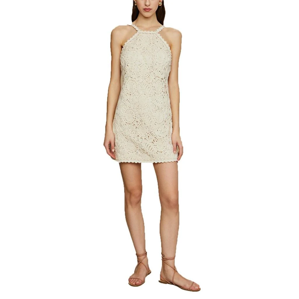 AMUR Womens Cut-Out Cotton Mini Dress - Dresses & Skirts - BeyondStyle