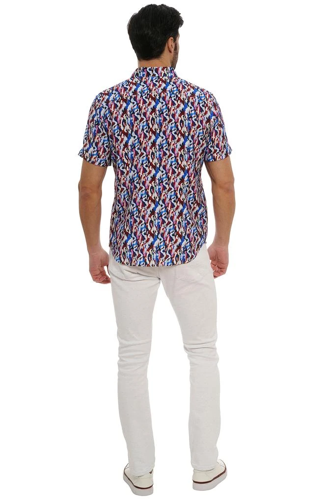 Robert Graham Crue Short Sleeve Button-Up Shirt 6