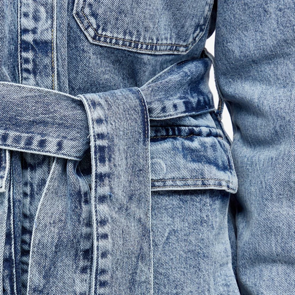 Good American Good American Uniform Denim Cargo Jacket 5