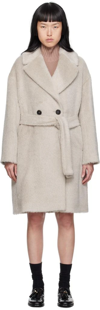 Max Mara Taupe Nerine Coat 1