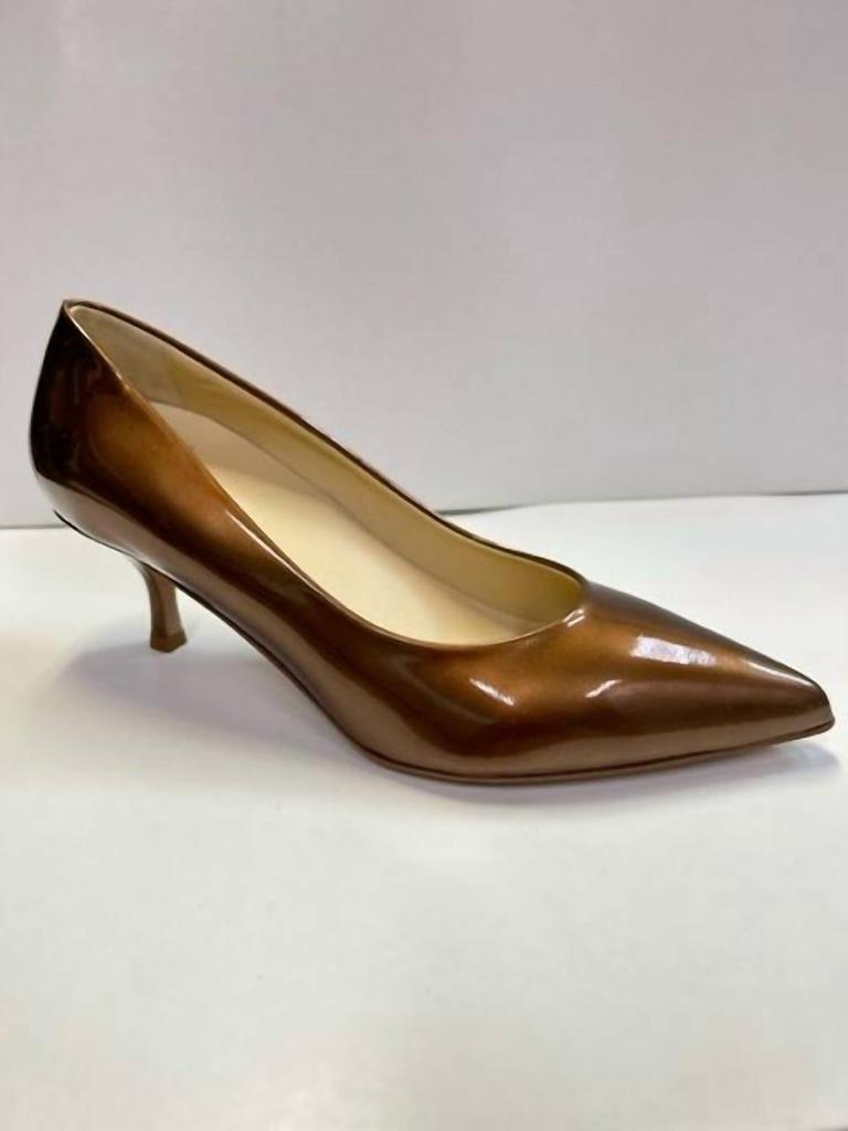 Butter LONDON SOFTLY PATENT HEELED SANDAL