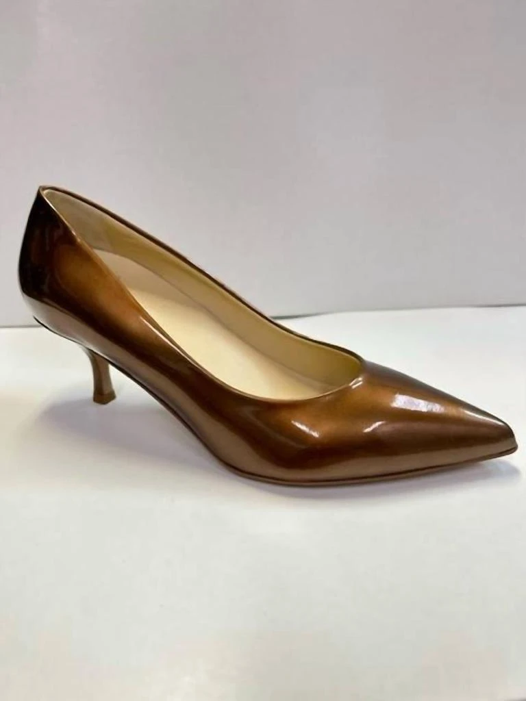 Butter LONDON SOFTLY PATENT HEELED SANDAL 1