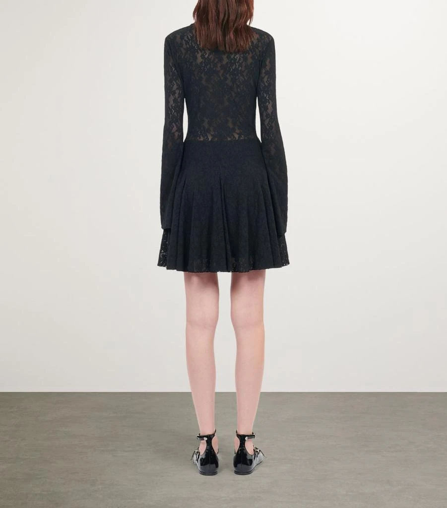 The Kooples Lace Skater Mini Dress 4