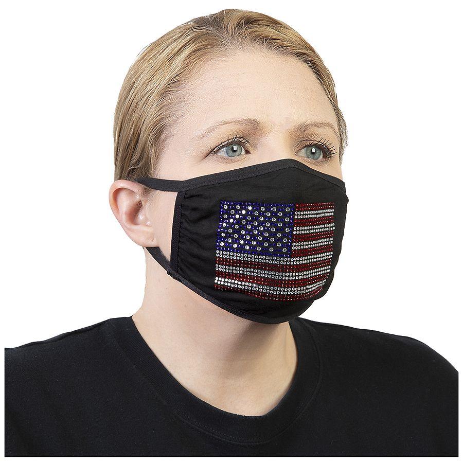 Celeste Stein Face Mask with Bling