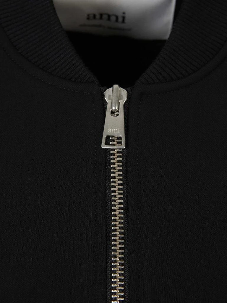 AMI AMI Paris Zip-Up Padded Bomber Jacket 3