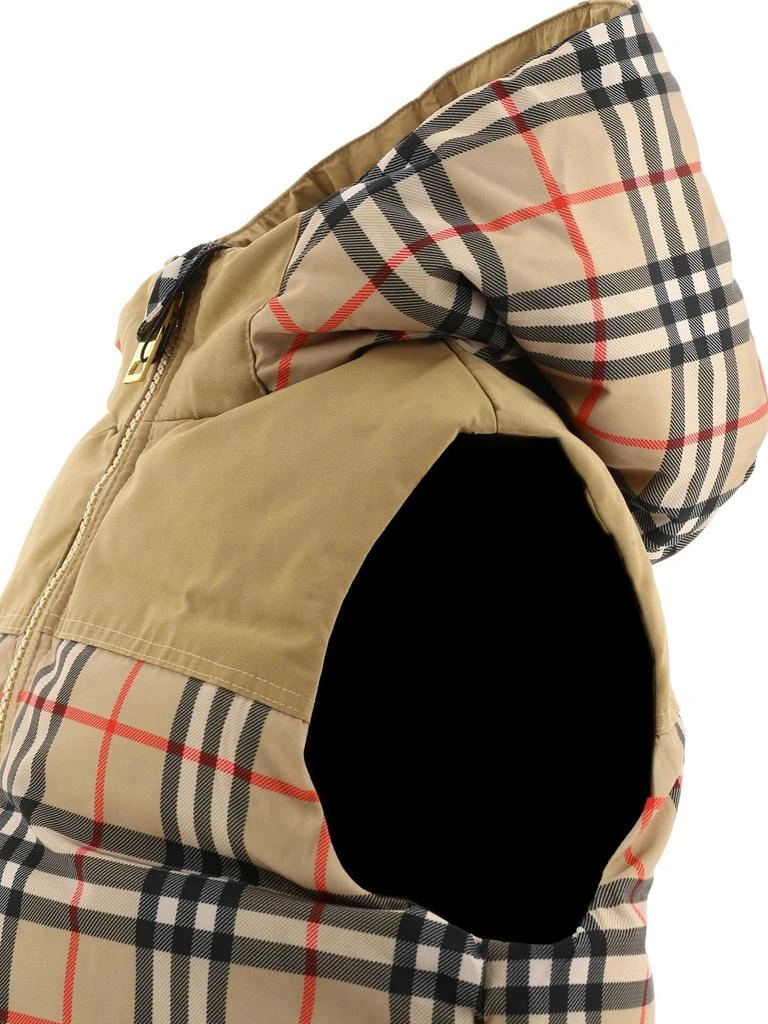 Burberry Burberry Kids Vintage Checked Reversible Zip-Up Hooded Gilet 5