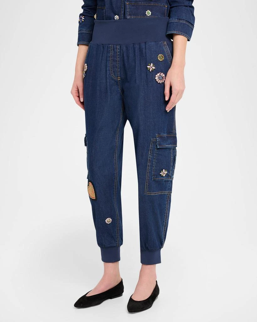Cinq a Sept Giles Retro Love Jogger Jeans 4