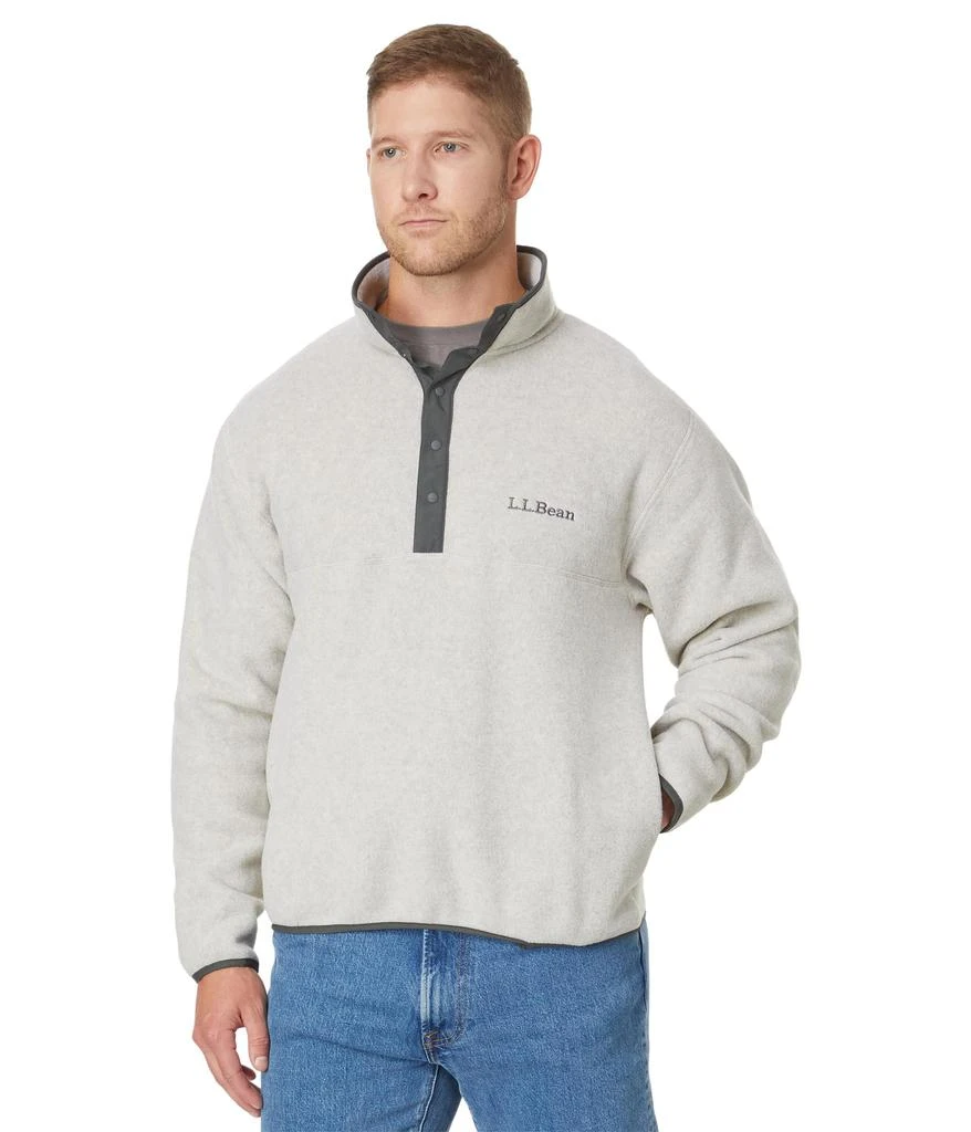 L.L.BEAN Bean
s Classic Snap Fleece II Pullover Adults