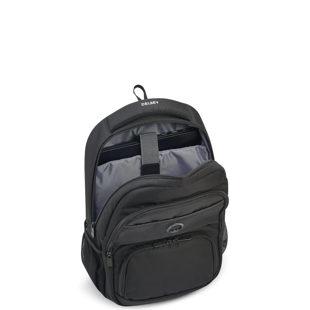预计3周后发货 Delsey Paris Sac À Dos Souple Aviator - 21 L - 2 Compartiments - Element Backpacks - Noir 4