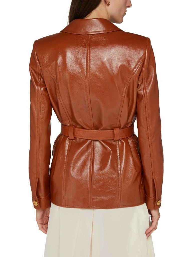 Chloé Leather workwear-style jacket 5