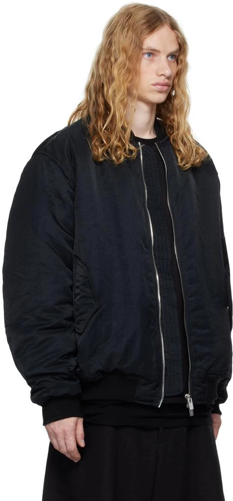 A Diciannoveventitre Black B1 Bomber Jacket 2
