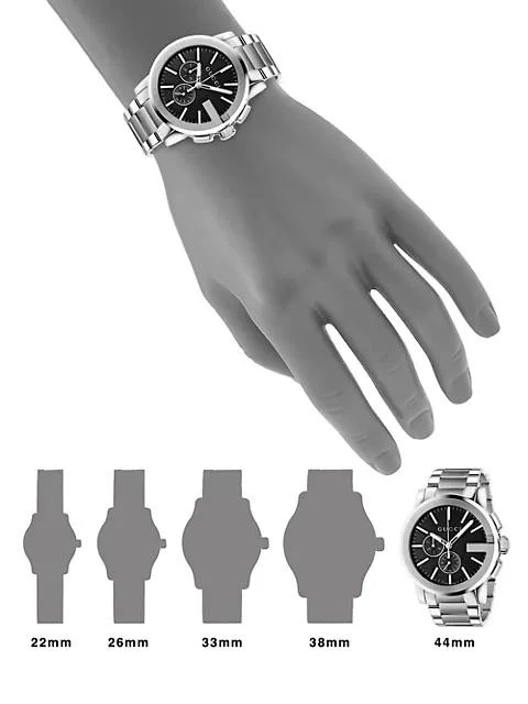 Gucci G-Chrono Stainless Steel Watch 2