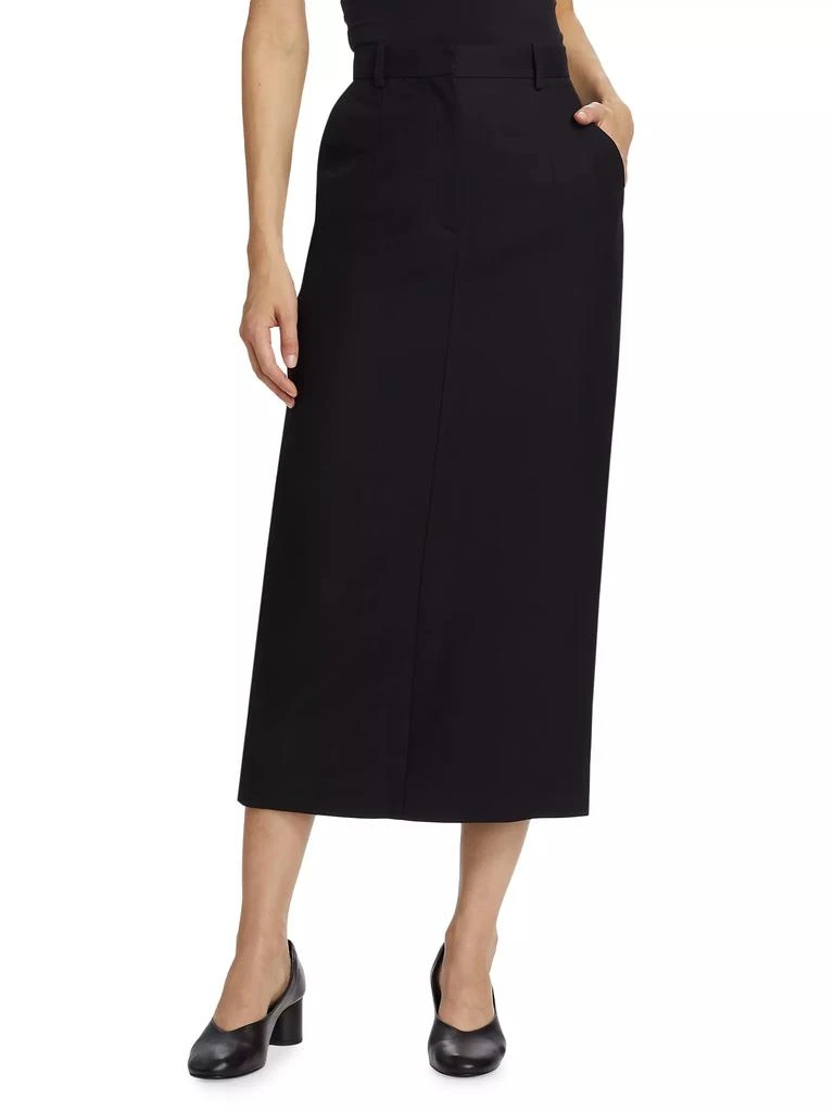 Co Crepe Tailored Pencil Skirt 3