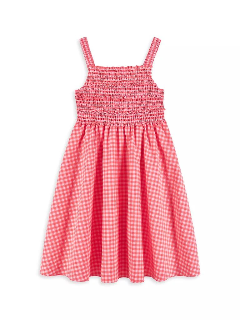 Andy & Evan Little Girl's &amp; Girl's Smocked Gingham Cotton-Blend Dress 1