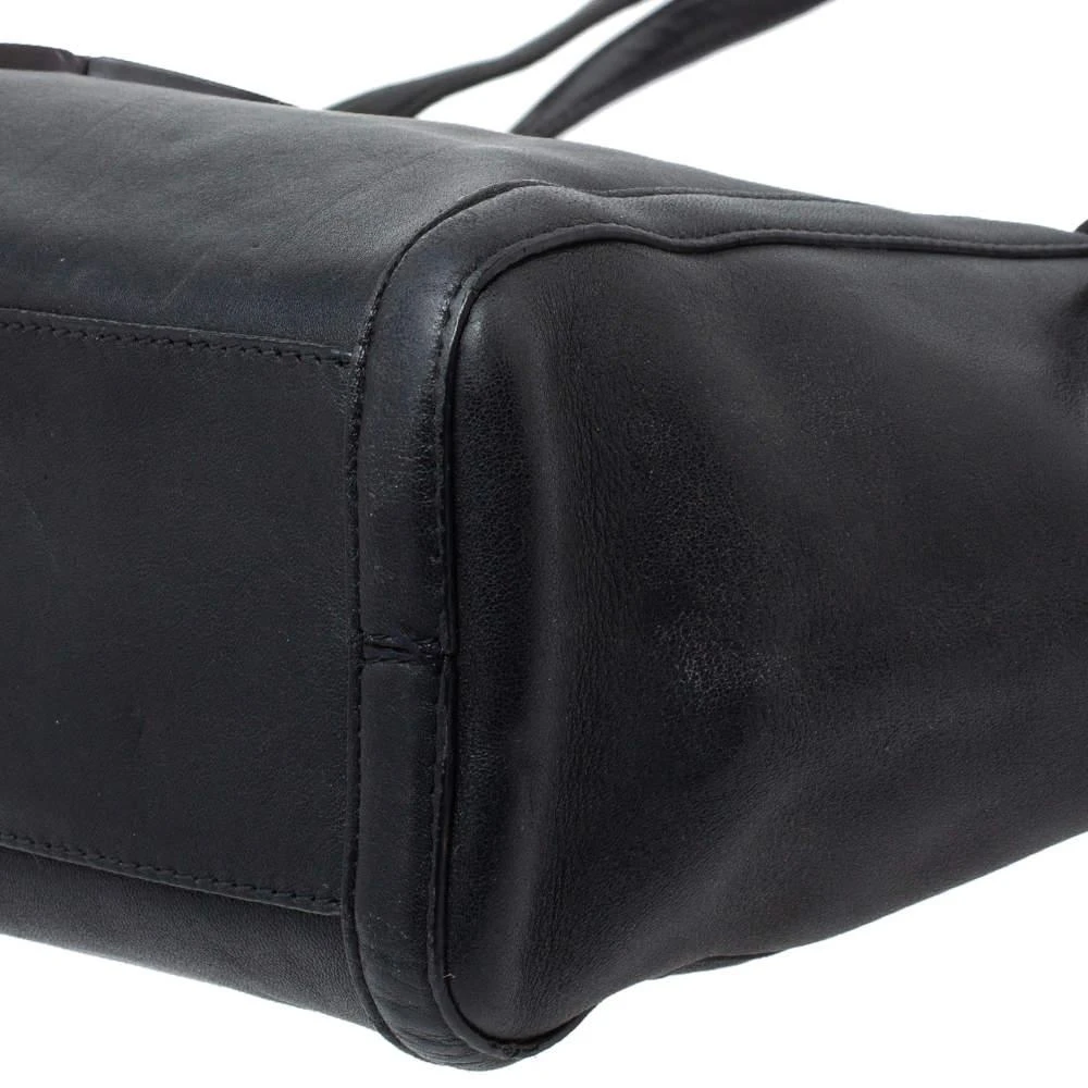Kenzo Kenzo Black Leather Koi Fish Tote 11
