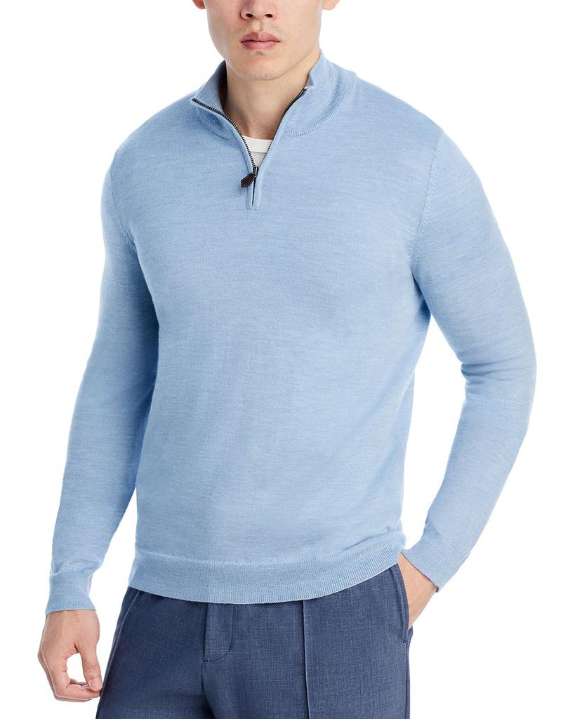 Bloomingdale’s Men’s Store Merino Wool outlet 1/4 Zip Sweater