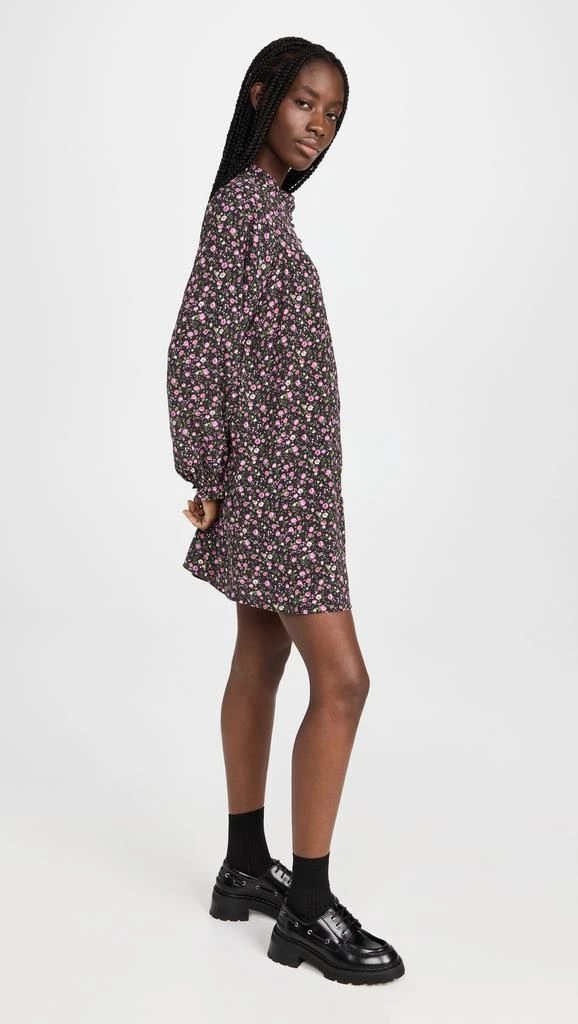English Factory Floral Button Detail Mini Dress 3