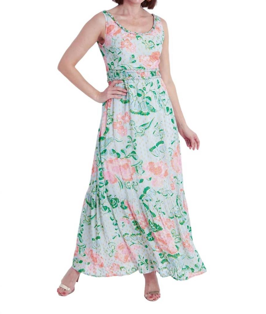 Ck Bradley Cleopatra Dress In Cordelia Sky Multi