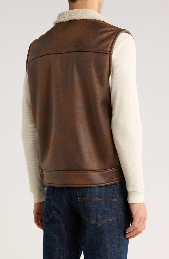 Rainforest Faux Shearling Lined Vest